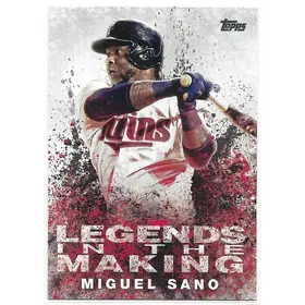 2018 Topps Update Legends in the Making #LITM-25 Miguel Sano