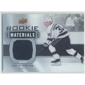 2019-20 UPPER DECK - CARL GRUNDSTROM #RM-GR ROOKIE MATERIALS