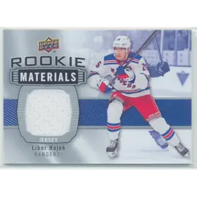 2019-20 UPPER DECK - LIBOR HAJEK #RM-LH ROOKIE MATERIALS