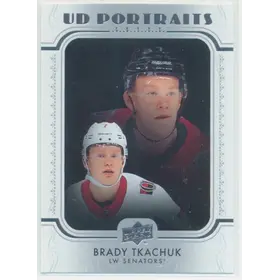 2019-20 UPPER DECK - BRADY TKACHUK #P-4 UD PORTRAITS