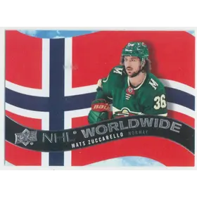 2020-21 UPPER DECK - MATS ZUCCARELLO #WW-20 NHL WORLDWIDE