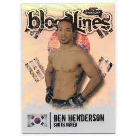 2012 Finest UFC Bloodlines #BL-BH Ben Henderson
