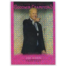 2021 Goodwin Champions Platinum Pink Traxx #2 Joe Biden (022/299)