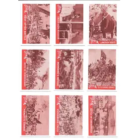 1965 Civil War Picture Card Reprints - Complete 55-card Set