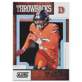 2019 Score Throwbacks #T-16 Von Miller