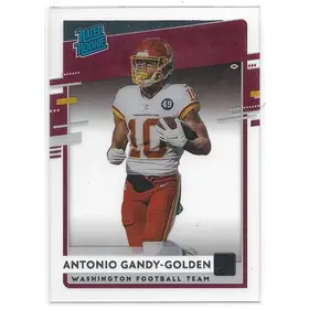 2020 Chronicles Clearly Donruss Rated Rookies #RR-AGG Antonio Gandy-Golden