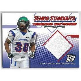 2006 Topps Draft Picks & Prospects Senior Standout Jersey #SS-TW Terrence Whitehead