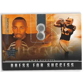 2007 Leaf Rookies & Stars Dress For Success Face Masks #DS-25 Johnnie Lee Higgins (108/300)