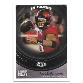 2017 Sage Hit #43 Patrick Mahomes II