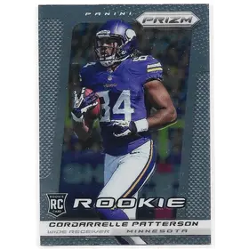 2013 Prizm #216 Cordarrelle Patterson RC