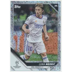 2021-22 Topps UEFA Champions League - Luka Modric #35 Sparkle Foil Parallel