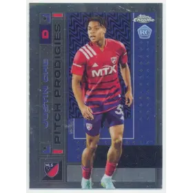2022 Topps Chrome MLS - Justin Che #166 Pitch Prodogies RC