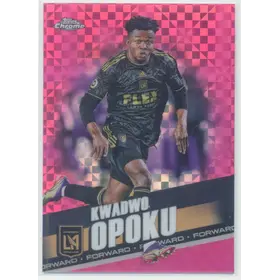 2022 Topps Chrome MLS - Kwadwo Opoku #75 Pink X-Fractor Parallel