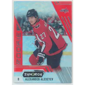 2020-21 SYNERGY - ALEXANDER ALEXEYEV #112 ROOKIE RED