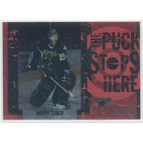 2002-03 STADIUM CLUB - MARTY TURCO #PSH7 THE PUCK STOPS HERE