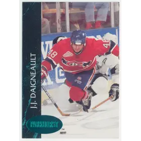 1992-93 PARKHURST - J.J. DAIGNEAULT #324 EMERALD ICE