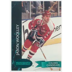 1992-93 PARKHURST - JASON WOOLLEY #429 EMERALD ICE