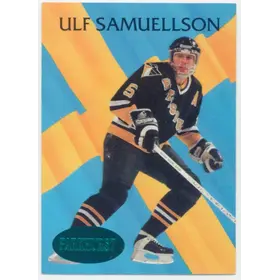 1992-93 PARKHURST - ULF SAMUELSSON #446 INTERNATIONAL RISING STAR EMERALD ICE