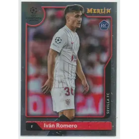2021-22 Topps Merlin Collection Chrome UCL - Ivan Romero #6 Rookie