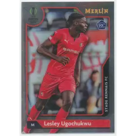 2021-22 Topps Merlin Collection Chrome UCL - Lesley Ugochukwu #8 Rookie