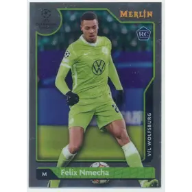 2021-22 Topps Merlin Collection Chrome UCL - Felix Nmecha #146 Rookie