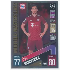 2021-22 Topps Match Attax UCL - Leon Goretzka #165 Midfield Masterclass