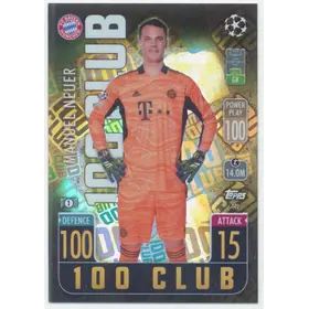 2021-22 Topps Match Attax UCL - Manuel Neuer #449 100 Club