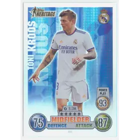 2021-22 Topps Match Attax UCL - Toni Kroos #484 Heritage