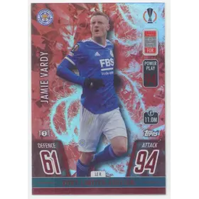 2021-22 Topps Match Attax UCL - Jamie Vardy #LER Ruby Limited Edition