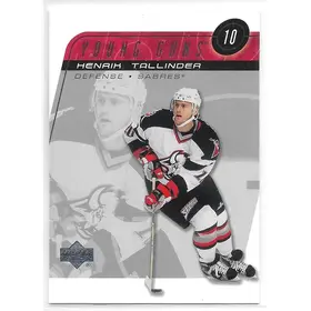 2002-03 Upper Deck #198 Henrik Tallinder (Young Guns)