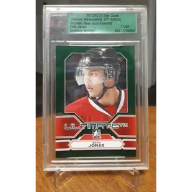 2012-13 In The Game Ultimate Memorabilia Ultimate Base Card Emerald Seth Jones (17/60)