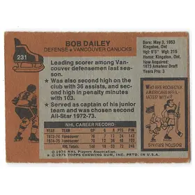 1975-76 Topps #231 Bob Dailey *
