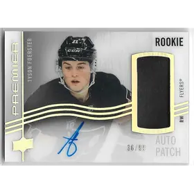 2023-24 Premier Acetate Horizontal Rookie Auto Patch #AHR-TF Tyson Foerster (36/99)