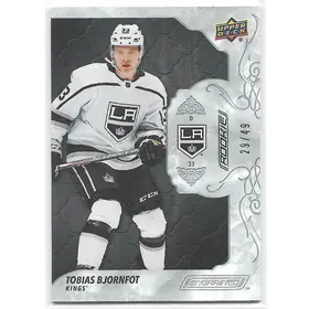 2019-20 Engrained Ebony #98 Tobias Bjornfot (29/49)