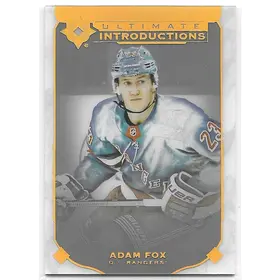 2019-20 Ultimate Collection Ultimate Introductions #UI-55 Adam Fox