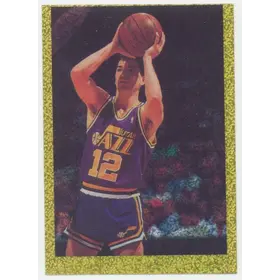 1993-94 Panini Album Stickers - John Stockton #E