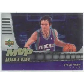2006-07 UD Reserve - Steve Nash #MVP-SN MVP Watch Gold Parallel