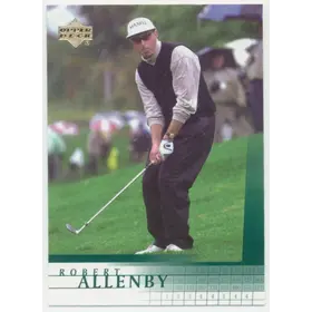 2001 Upper Deck - Robert Allenby #37 RC