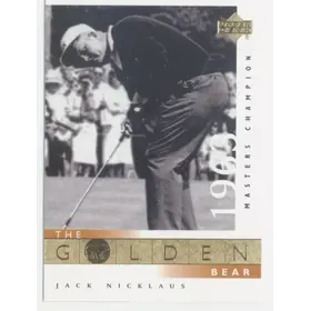 2001 Upper Deck - Jack Nicklaus #107 The Golden Bear