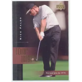 2001 Upper Deck - Nick Faldo #189 Tour Time