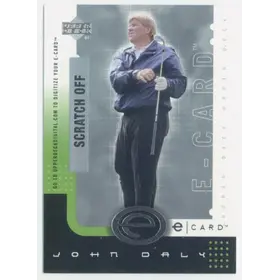 2001 Upper Deck - John Daly #E-JD E-Card