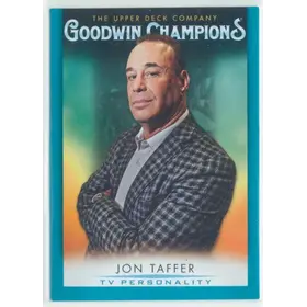 2021 Goodwin Champions - Jon Taffer #6 Turquoise Parallel