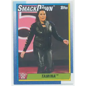 2021 Topps Heritage WWE - Tamina #75