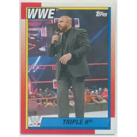 2021 Topps Heritage WWE - Triple H #100