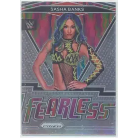 2022 Panini Prizm WWE - Sasha Banks #8 Fearless