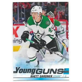 2019-20 Upper Deck #465 Rhett Gardner RC (Young Guns)