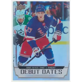2022-23 UPPER DECK - NILS LUNDKVIST #DD-4 DEBUT DATES