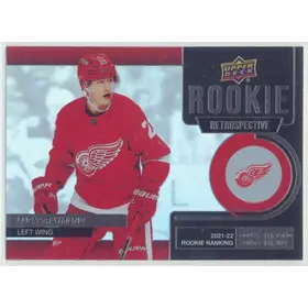 2022-23 UPPER DECK - LUCAS RAYMOND #RR-11 ROOKIE RETROSPECTIVE