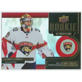 2022-23 UPPER DECK - SPENCER KNIGHT #RR-6 ROOKIE RETROSPECTIVE GOLD