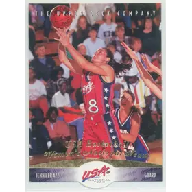 1996 Upper Deck USA Basketball Deluxe Gold Edition - Jennifer Azzi #61